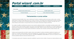 Desktop Screenshot of portalwizard.com.br